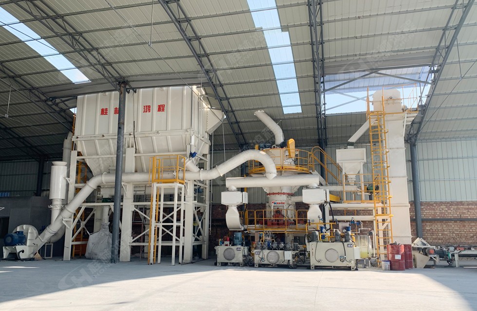 1000目硅微粉立磨機—HLMX600小型超細立磨生產項目