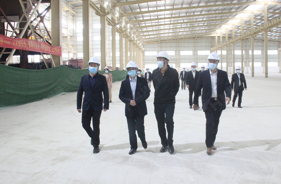 熱烈祝賀礦投智科150萬噸高端碳酸鈣項目圓滿投產 熱烈祝賀礦投智科150萬噸高端碳酸鈣項目圓滿投產